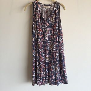 LOFT Patterned Dress Like NEW